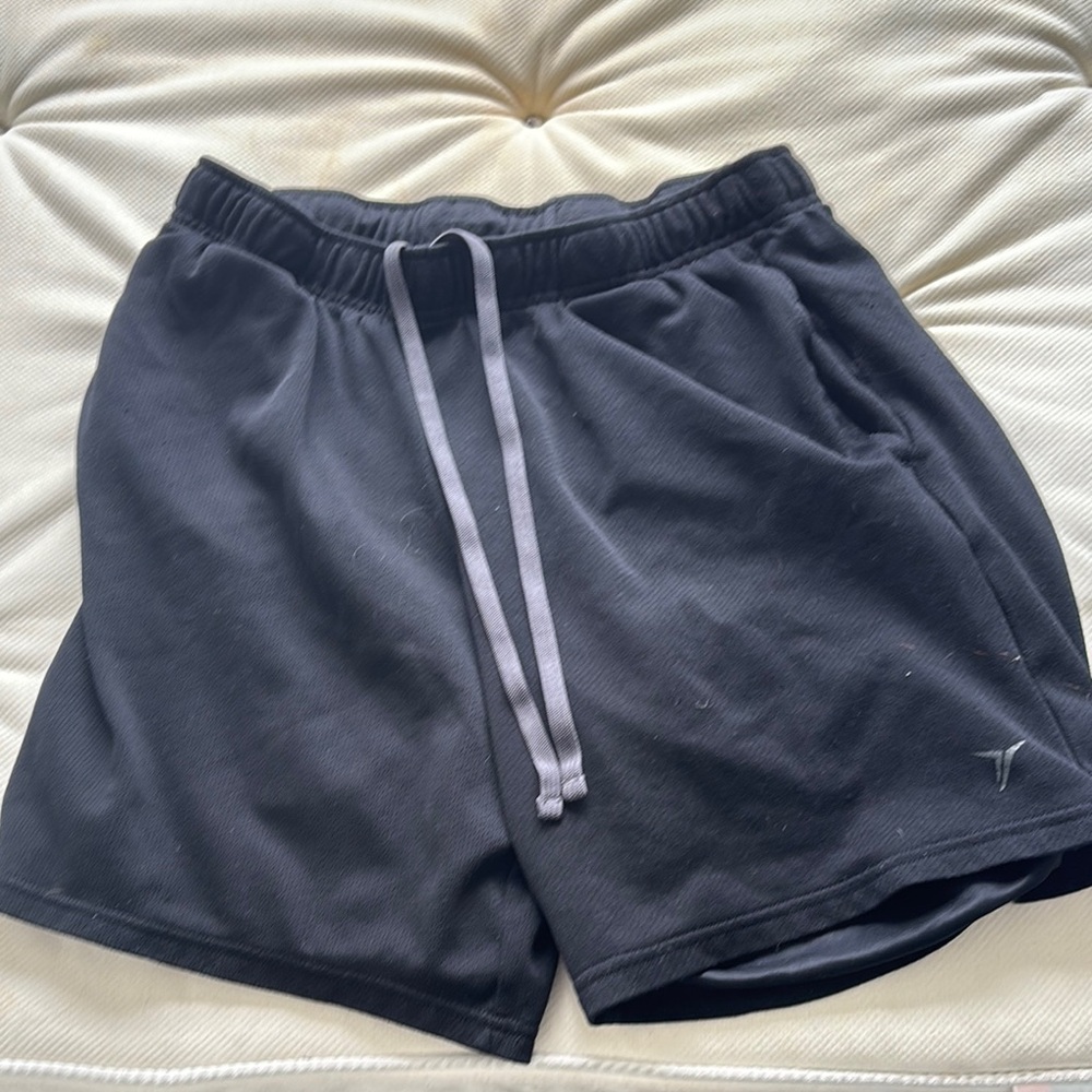 Men's Black Athletic Shorts